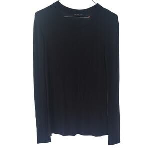 ONE FOUR THREE 143 Black Long Sleeve Top Womens Size Small S
